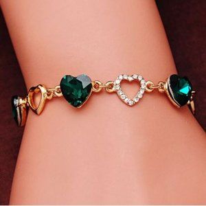 "He Loves Me" Charm Bracelet